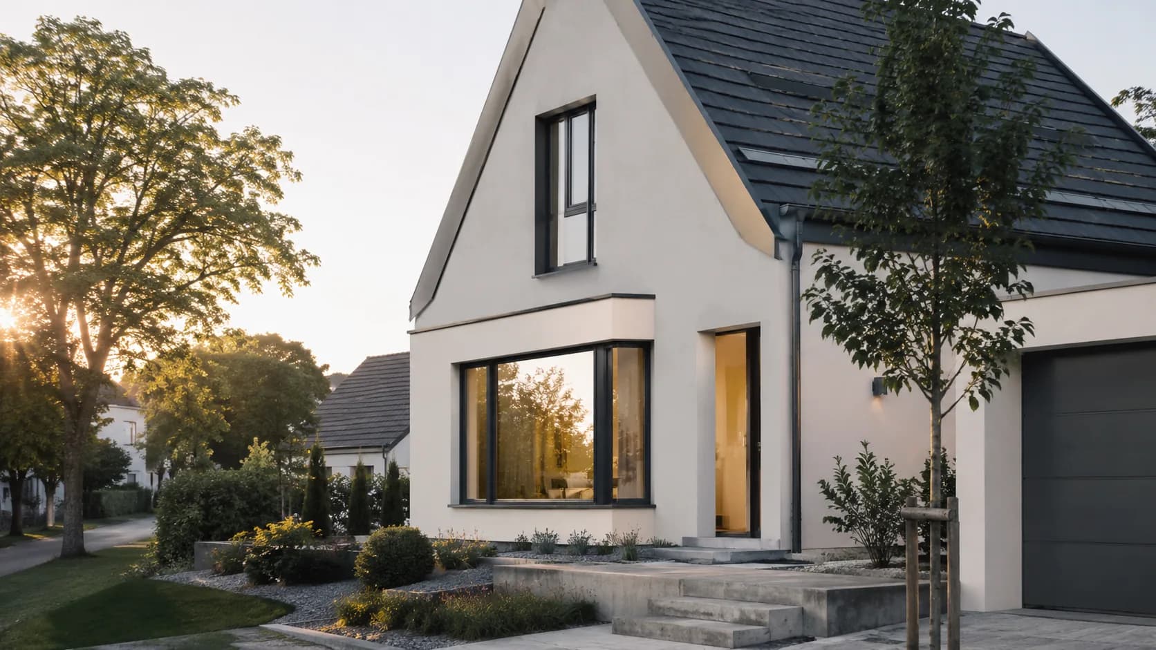 Neubau eines Einfamilienhauses als Wohngebäude